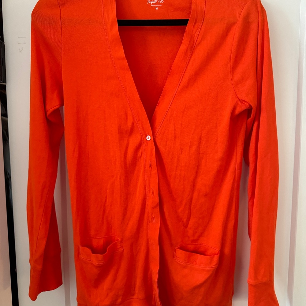J. Crew Perfect Fit Mixed Tape Cardigan Sweater